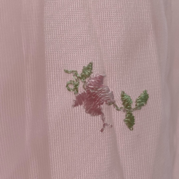 Vintage 50s 60s ILGWU Nightgown Chemise Retro Pinup Sabrina Carpenter - Picture 5 of 10